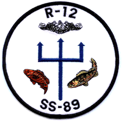 SS 89 USS R12 SS89 - patch
