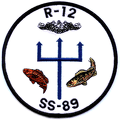 SS 89 USS R12 SS89 - patch