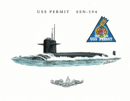 SSN 594 us permit ssn 594