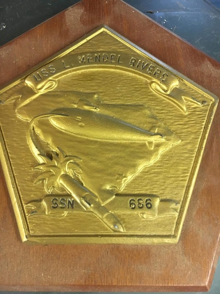 SSN 686 PLAQUE 696772521