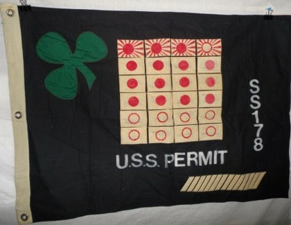 FLAG SS 178 USS  PERMIT WAR FLAG (3)