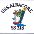 USS Albacore-patch