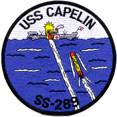USS Capelin-patch