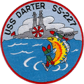 USS Darter-patch