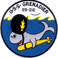 USS Grenadier-patch