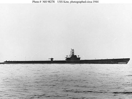 USS KATE SS369 LOST MAR45