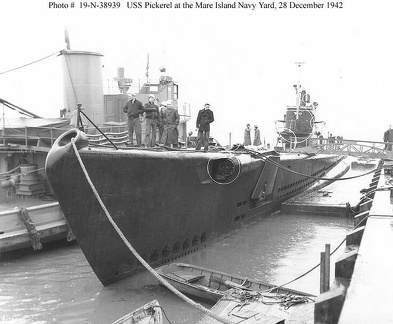 USS PICKERAL SS177 LOST 3APR43