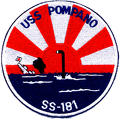 USS pompano-patch
