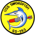 USS swordfish-patch