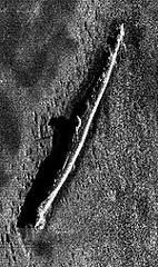 USS S-5 (S-110) wreck sonar image