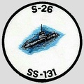 SS 131 USS S26 5eec6fbf6962479ee6f072f16e304326