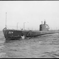 SS 204 USS Mackerel (SS204). Port bow, 03-22-1941 - NARA - 513037