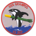 SS 207 USS Grampus-patch