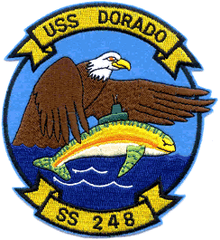 SS 248 USS Dorado-patch