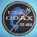 SS 484 Patch-Us-Navy-Uss-Odax-Ss-484-Tench-Class-Submarine
