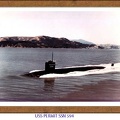 USS PERMIT SSN 594 UNDERWAY