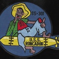 USS RONCADOR SS301 PATCH