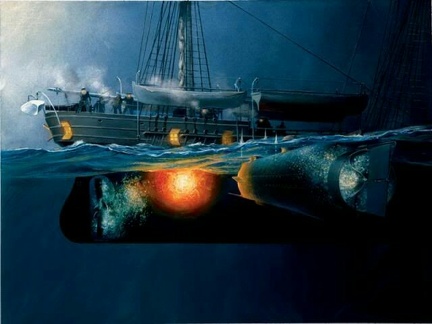 Sinking USS HOUSATONIC aa656f1ac
