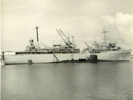 USS CANOPUS ROTA SPAIN 1967 26a09a