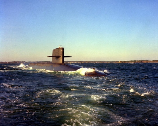 SSBN 643 USS George Bancroft 1985