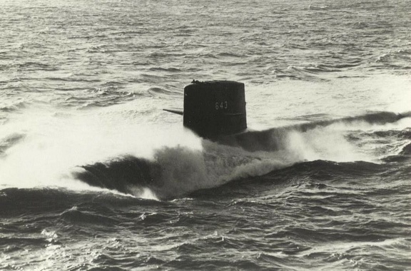 SSBN 643 USS George Bancroft SSBN643 November 1968