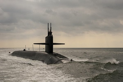 SSBN 738 S BOW  Submarine