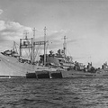 AS 22 USS Euryale at Sasebo, Japan, in November 1945