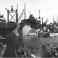 AS 24 USS Anthedon docked at Fremantle, Australia, on 26 January 1945 (80-G-0863)