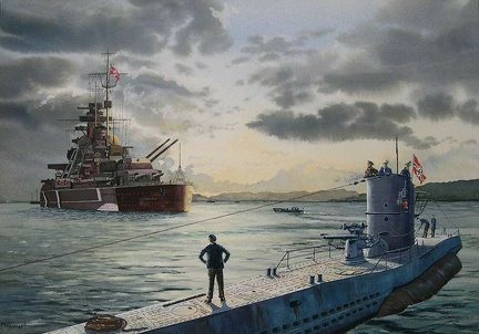 UBOAT PAINTING a2f80bf77cb0ff2d2