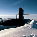 SSN 651 USS Queenfish (SSN-651) at North Pole