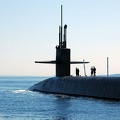 SSBN 739 official u.s. navy imagery - uss nebraska prepares to conduct a personnel transfer