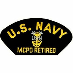 MCPO U S Navy E 9 MCPO Retired Patch