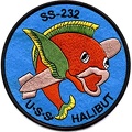 SS 232 USS HALIBUT SX342 QL70 ML2 