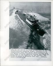 SSN 594 USS PERMIT COLLIED WITH MATSON FREIHTER