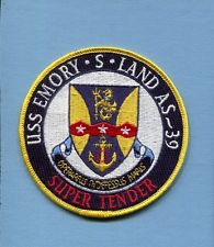 AS 39 USS EMORY S LAND PATCH 25 (71)