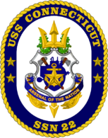 SSN 22 USS Connecticut COA