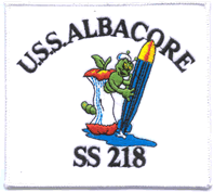 USS Albacore-patch