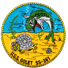 USS Golet-patch
