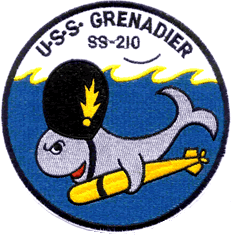 USS Grenadier-patch