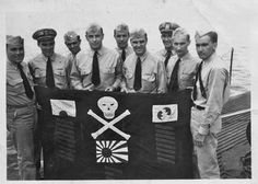 FLAG SS 230 FLAG WITH OFFICERS 8