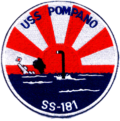 SS 181 USS pompano-patch