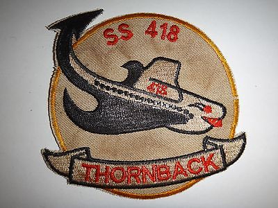 SS 418 US-Navy-USS-THORNBACK-SS-418-Tench-Class-Submarine-Patch