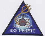 USS PERMIT SSN 594 PATCH images (5)