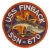 SSN 670 PATCH USS Finback 407026539720
