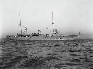 AS 2 USS Bushnell at anchor in Hampton Roads, Virginia (USA), on 13 December 1916