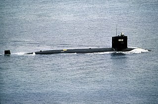 SSN 662 USS Gurnard (SSN-662) underway off San Diego on 1 February 1991 (6467986)