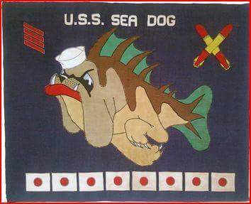 SS 401 Flag  SS uss Sea Dog23281045879